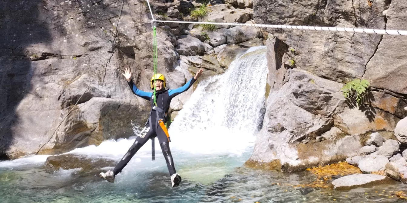 Canyoning à Cauterets dans les Hautes Pyrénées