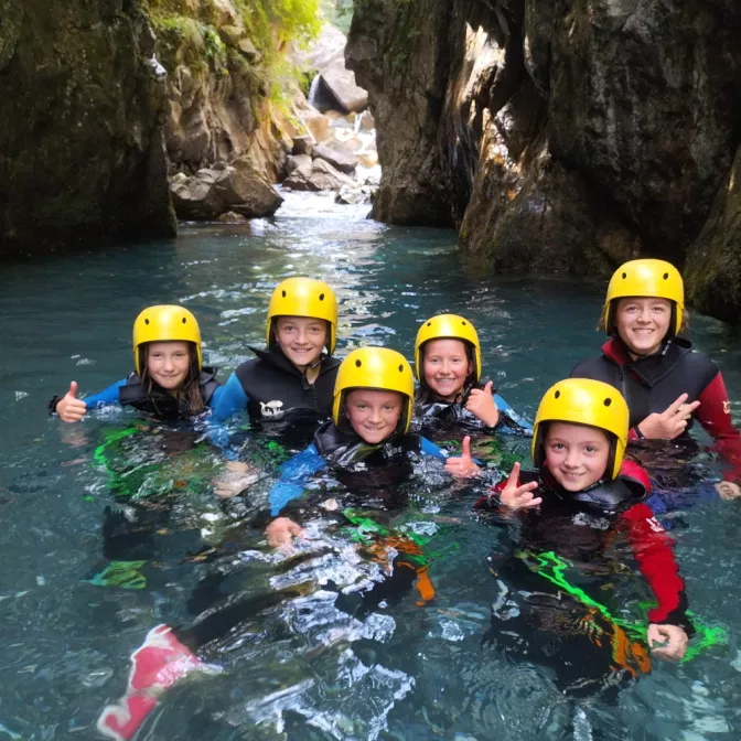 Canyoning au Pont d'Espagne dans les Pyrénées